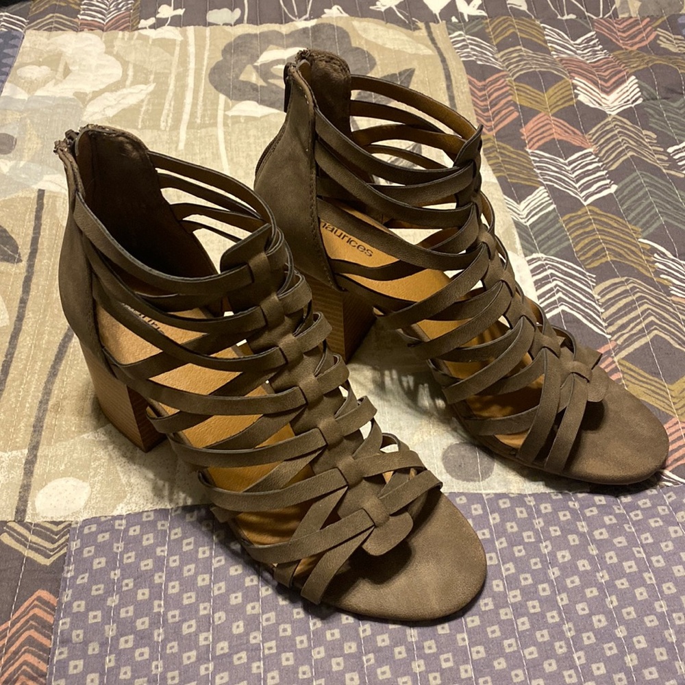 Gladiator heeled sandals